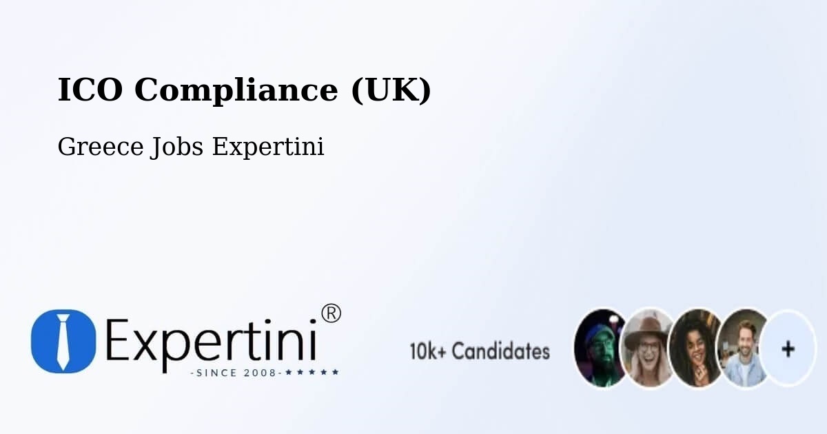 UK Data Protection & ICO Compliance – Ermoúpolis - Greece Jobs Expertini