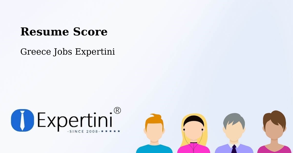 Resume Score & Job Description Match Tool – Ermoúpolis - Greece Jobs Expertini